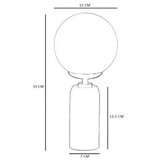 Opviq 8900-3 whitegoldoak table lamp | ePonuda.com