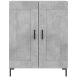 vidaXL Komoda siva boja betona 69 5x34x90 cm od konstruiranog drva | shoptok.hr