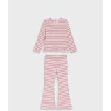 Sinsay Pamučni pleteni komplet na pruge | shoptok.hr