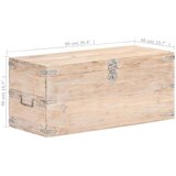  Škrinja od masivnog bagremovog drva 90 x 40 x 40 cm | shoptok.hr