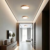 Brilagi LED prigušiva svetiljka WOODLINE LED/48W/230V 3000-6000K hrast prečnik 40 cm +sa daljinskim upravljačem | Eponuda.com