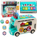 Interaktivni edukativni bus sorter svjetla zvuče tirkizno | shoptok.hr