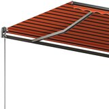  Prostostoječa avtomatska tenda 350x250 cm oranžna/rjava, (20728793) | Shoptok.si