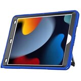 NIKCORP Ovitek za iPad 9/8/7 10.2 s stojalom in naramnim pasom, trislojni silikonski zaščitni etui z ročajem, moder, odporen na udarce, (5000138863) | Shoptok.si