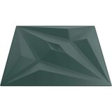 vidaXL Zidni paneli 24 kom zeleni 50 x 50 cm XPS 6 m² uzorak zvijezde | shoptok.hr