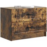 Noćni ormar s ladicama Dimljeni hrast 62 x 34,5 x 44,5 cm | Eponuda.ba