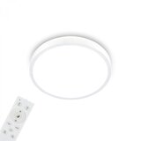 BRILONER 3709-016 - led rgbw prigušiva stropna svetiljka LED/22W/230V bela + daljinski upravljač | Eponuda.com