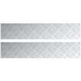  Aluminijske ploče s rešetkom 2 kom. Protuzlazne 100x20 cm | shoptok.hr