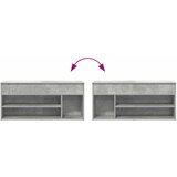  Klupa za cipele boja betona 102x30,5x45 cm konstruirano drvo | Eponuda.ba