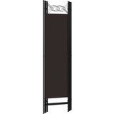vidaXL Paravan 4-delni rjav 160x180 cm | Shoptok.si