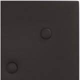  Zidna uzglavlja 12 pcs Crna 30 x 30 cm Lažna koža | Eponuda.com