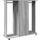  Ormar s kotačima sivi hrast 102 x 38 x 110 cm konstruirano drvo | shoptok.hr