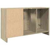 vidaXL Omarica za umivalnik sonoma hrast 90x29x55 cm inženirski les | Shoptok.si