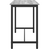  Stol Siva Sonoma 100 x 50 x 76,5 cm Inženjerska drva i čelik | Eponuda.com