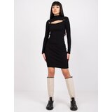 RUE PARIS Dress-RV-SK-7433.51-black | Shoptok.si