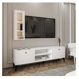 Hanah home Set TV ormarić i zidna polica Bien, bijela | Eponuda.ba