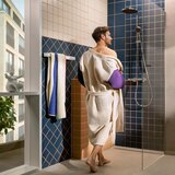 Hansgrohe 28748000 Activera Q 290/180 EcoSmart 1jet stenska termostatska armatura s tuš setom | Shoptok.si