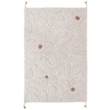Nattiot Krem periv/ručno rađen pamučan dječji tepih 120x180 cm Gentle Flora – Cijene