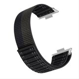 INF Eleganten pleten najlonski pašček za Huawei Watch Fit 4/Fit 3 Black, (5000079439) | Shoptok.si