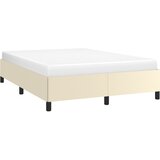  Okvir za krevet krem 140x190 cm od umjetne kože | shoptok.hr