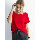 BASIC Feel Good T-shirt-RV-TS-4662.38P-Red | Shoptok.si