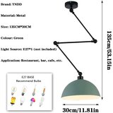 YNDD 30cm viseča svetilka E27 z nastavljivo roko | Shoptok.si