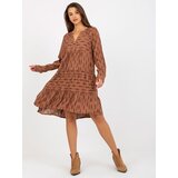 Sublevel Dress-D73771M30361A4-brown | Shoptok.si