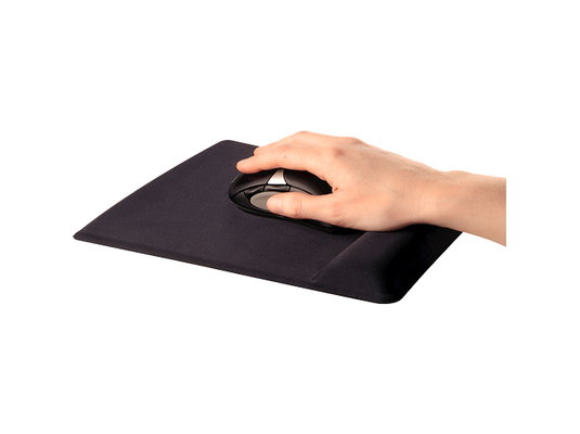 Fellowes &amp;quot;Fabric&amp;quot; podloga za mi&amp;scaron; odmori&amp;scaron;te za zglob, crna Slike