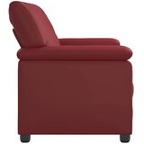 SOFA Vinska crvena 191 x 85 x 93 cm Umjetna koža - boja crnog vina 160 cm | shoptok.hr