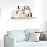  Plutajuća zidna polica boja hrasta 90 x 23,5 x 3,8 cm MDF | Eponuda.ba