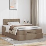  Otomanski krevet s madracima i LED 120x190cm umjetna koža | shoptok.hr