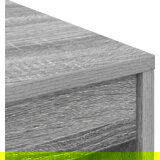 vidaXL Pisaći stol Siva Sonoma Iverica 60 x 40 x 76 cm Pisaći stol | shoptok.hr