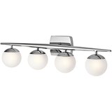 Elstead Lighting Elstead Jasper Stenska kopalniška svetilka s 4 lučmi, polirani krom, IP44, G9, (22099017) | Shoptok.si