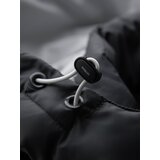 Ombre Men's long quilted jacket with large pockets - beige | shoptok.hr