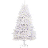  Umjetno božićno drvce Bijelo 240 cm PVC i metal | shoptok.hr