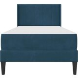  Okvir za krevet Plava 90 x 190 cm Baršun - Plava 90 x 190 cm | shoptok.hr