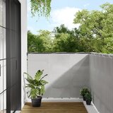 Balkonski zaslon svjetlosivi 120x800 cm 100 % poliester Oxford | shoptok.hr
