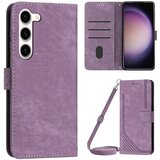 INORCO Za Samsung Galaxy S23+ torbica denarnica PU usnjena preklopna preklopna lupina z vtisnjenimi linijami stojalo ovitek za telefon, (22036317) Cene