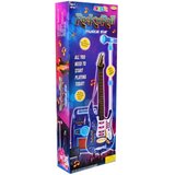  Dječja električna gitara sa pojačalom i mikrofinom Amplifier MP3 Input - roza | shoptok.hr
