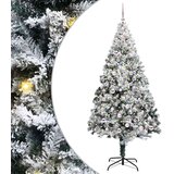  Umjetno božićno drvce Bijelo 240 cm PVC i Čelik i Plastika | shoptok.hr