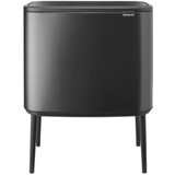 Brabantia Tamno siva željezna kanta za smeće za odvojeni otpad/na dodir 34 l Bo Touch Bin – | shoptok.hr