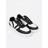 Shelvt Stylish black and white sneakers with glitter inserts | shoptok.hr