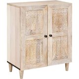 vidaXL Ormarić / Komoda Bijelo 60 x 33 x 75 cm masivno drvo manga Cijene