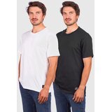 Levi's Skate 2 Pack T-shirt jet black / white Cene