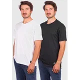 Skate 2 Pack T-shirt jet black / white