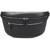 Torbice za okrog pasu 69702 CROSSBODY CUIR Črna