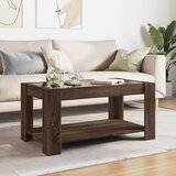  Stolić za kavu LED smeđa boja hrasta 93x53x45 cm drveni | Eponuda.ba