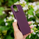 Satin silikonski ovitek za Samsung Galaxy A33 5G A336 - mat vijola | Shoptok.si