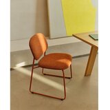 Kave Home Metalna složiva blagovaonska stolica boja terakote Meli – | shoptok.hr