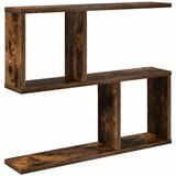 vidaXL Stenska polica Dimljen hrast 60 x 12 x 50,5 cm Inženirski les, (5000306995) | Shoptok.si